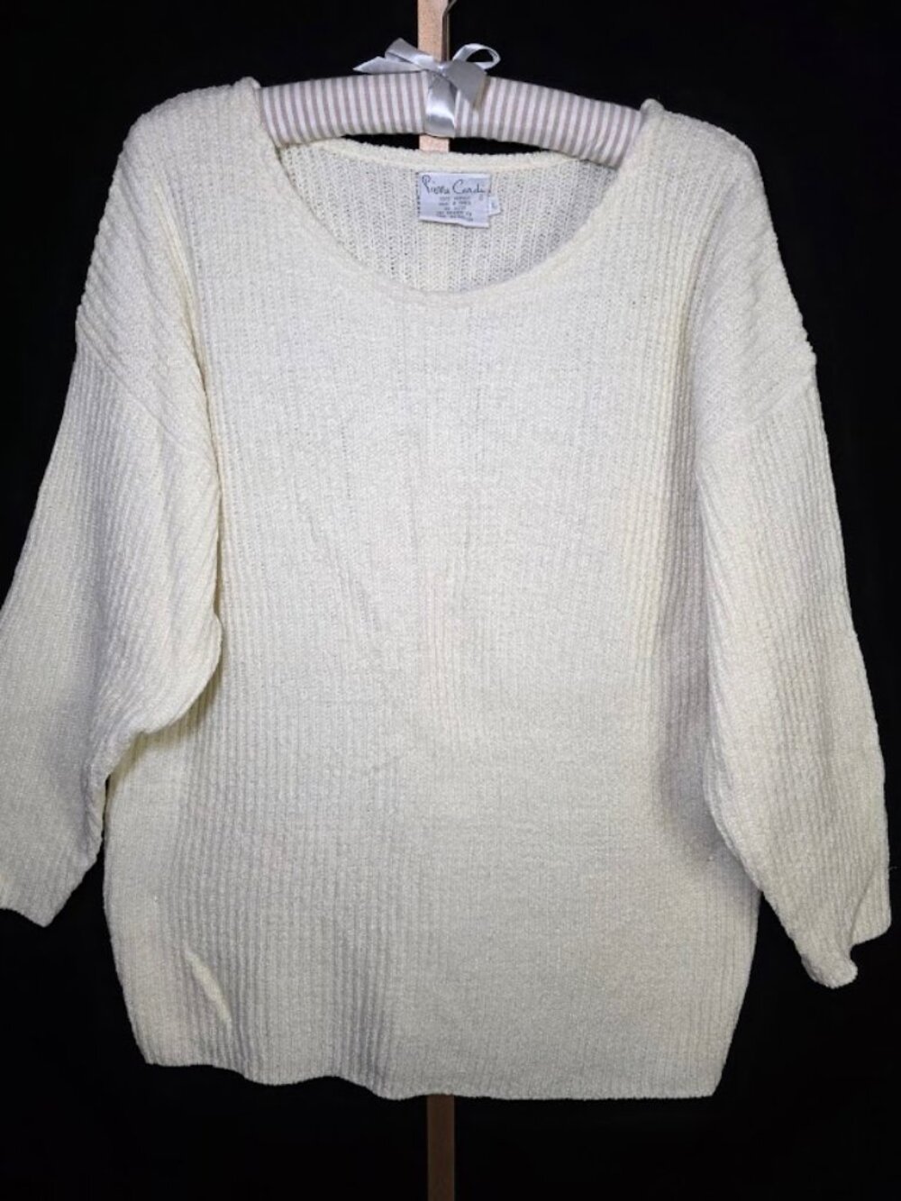 Vintage Pierre Cardin Chunky Knit Sweater Women's L